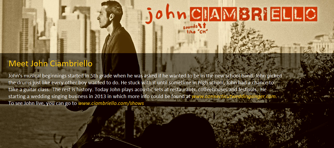 John Ciambriello John Ciambriello